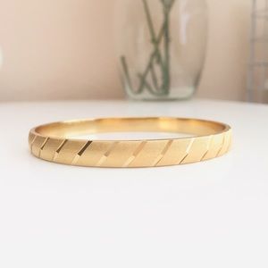 Monet Gold Bangle